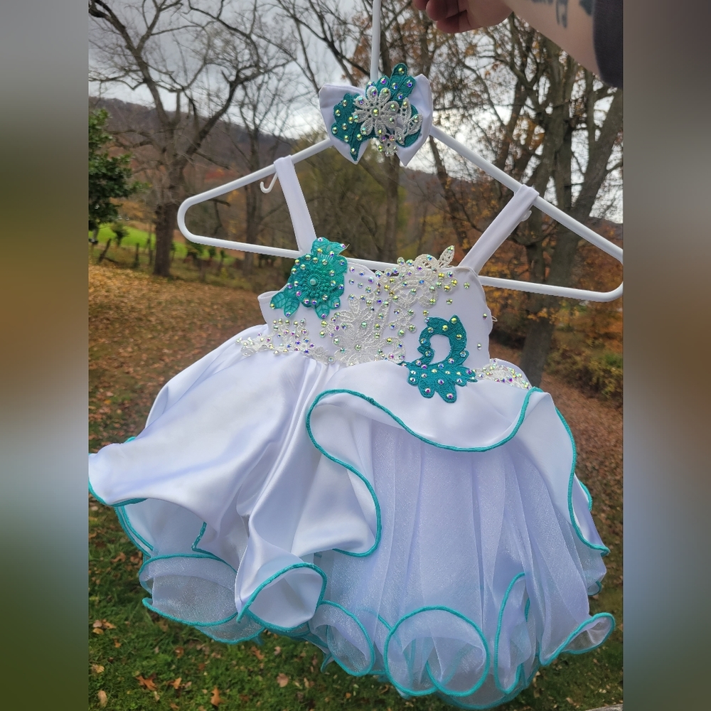 Custom made pageant dress